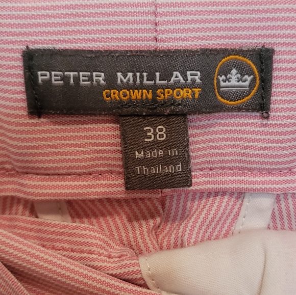 ⛳️ Peter Millar dri fit 9" shorts size 38 - Picture 2 of 4
